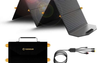 FlexSolar 120W Portable Solar Panel w/voucher – Sold by FlexSolar FBA