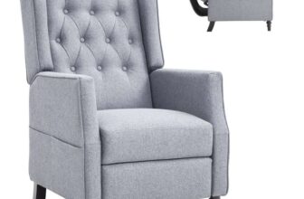 Flexispot XC5 Adjustable Recliner Armchair Grey with coupon – Sold by FLEXISPOTUK