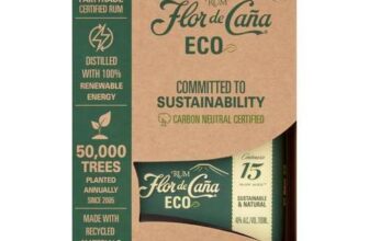 Flor De Cana 15 Year Old Eco Edition Rum 40% 70ml