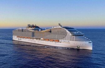 Fly, Cruise & Stay 7 Night NEW MSC World Asia Cruise & 1 Night Barcelona Stay Flights Inc Inside Cabin 2 Adults 28 Jan 2027