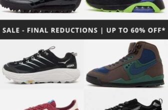 Footwear Sale: Final Reductions e.g Nike Air Baltoro / Extra 10% Selected Items e.g Nike Air Max 180 £67.50 W/Code (Hoka, New Balance etc)