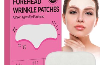 Forehead Wrinkle Patches, 22 Pcs, Anti-wrinkles, Anti-Slip Overnight Face Wrinkles Patch, Forehead Fine Lines for Women Facial Mask
