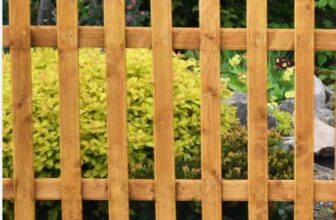 Forest Garden 211 x 6 (90 x 183cm) Pale Picket Fence Panel – With Code