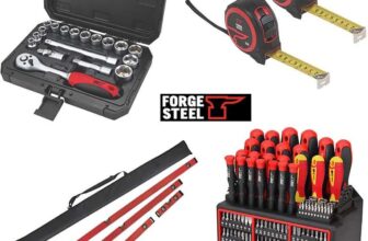 Forge Steel Sale E.g. 2 x 8m Tape Measure / Drive Socket 3/8 Set 18 Pcs – £17.49 / Mixed Angle Screwdriver Set 112 Pcs -£19.99 – Free C&C