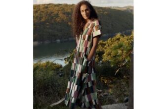 Fowen Shirt-Style Midi Dress
