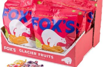 Foxs Glacier Fruits 200 g (Pack of 12)