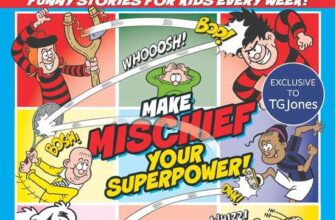Free Beano Comic at TG Jones stores – 50,000 available