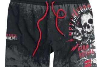 Free Spirit Swim Shorts Swim Shorts Multicolour by Rock Rebel by EMP