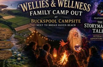 Free Ticket Wellies By The Fire – Camp Out SAT 8th Aug Buckpool Campsite, Wales