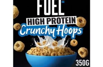 Fuel FUEL10K Original Multigrain Hoops High Protein Breakfast Cereal 350g
