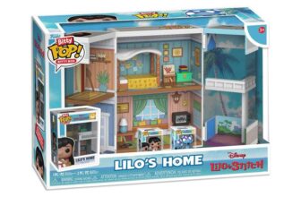 Funko Bitty Boxes: Disney – Lilo & Stitch – Lilos Home with Lilo &Scrump and Stitch – Collectable Vinyl Figure