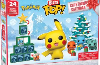 Funko Bitty POP Countdown Calendar: Pokemon – Advent Calendar – 24 Days of Surprise – Collectable Vinyl Mini Figures – Mystery Box – Gift Idea – Holiday Xmas for Girls, Boys & Kids