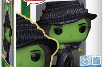 Funko Pop Movies: Wicked: For Good – Elphaba (Glitter) – Amazon Exclusive – Collectable Vinyl Figure – Gift Idea – Official Merchandise – Toys for Kids & Adults – Model Figure for Collectors