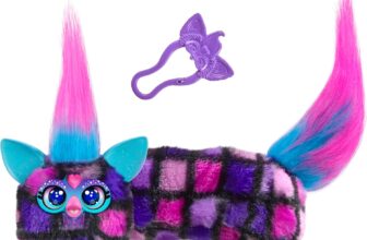 Furby DJ Furblets Dis-Co-Dazz Plush Toy, 11.4 x 12.3 x 6.8 Zentimeter