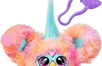 Furby Furblets Ree-Mix Mini Electronic Plush Toy, Coral