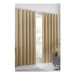 Fusion Strata Triple-Woven Dimout Eyelet Curtains