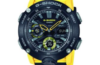 G-Shock GA-2000-1A9ER Mens Carbon Core Black Resin Strap Watch