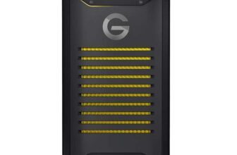 G-Technology 2 TB ArmorLock High-Grade 256-bit AES-XTS encryption, IP67 Rugged, Pro-Grade Performance 1000 MB/s – NVMe SSD