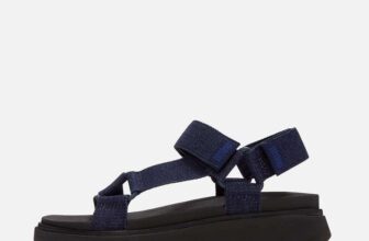 GEN-FF Womens Adjustable Denim Back-Strap Sandals
