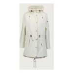 GEOGRAPHICAL NORWAY Cream Cumi Lightweight Parka Jacket