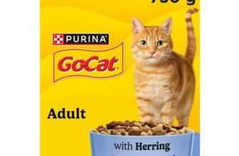 GO-CAT Herring with Vegetables Dry Cat Food 750g