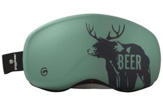GOGGLESOC Pro Goggle Cover ( Ski Goggle Cover / Beer and Elk not included ) free postage w/code