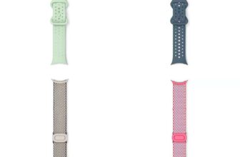 GOOGLE Pixel Watch 3 Sports Bands – from £7.97 ( 41mm & 45mm / Wintergreen / Porcelain / Moondust / Peony ) free click and collect