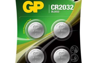 GP Lithium Coin 3V CR/DL2032 4 pack (Free C&C)