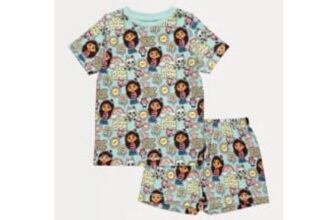 Gabbys Dollhouse Print Short Pyjamas