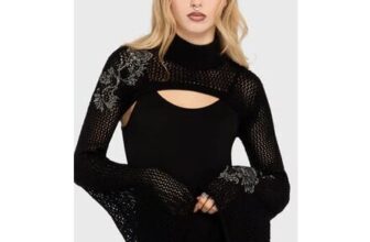 Gaia Adorned Knit Bolero