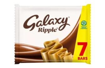 Galaxy Ripple Chocolate Bars Multipack 7 X 30g