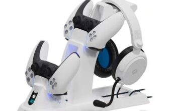 Gaming Headset and Controller Stand
