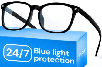 Gaoye Fashion Square Fake Eyeglasses, Eyewear Frames with Anti UV Ray Computer Gaming Glasses, Blue Light Blocking Glasses for Men