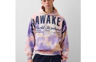 Gap X Awake NY Pink Heavyweight Oversized Logo Hoodie