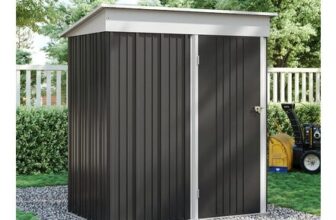 Garden Sanctuary 3X5 Storage Shed with Shelves