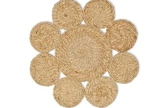 Garden Trading Enslow Set of 4 Jute Placemats Natural