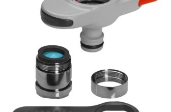 Gardena tap Connector for Indoor taps: Connection for Indoor taps, Including Adapter for Aerator Head and Spanner