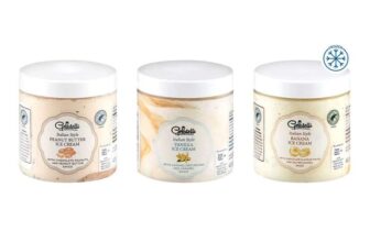 Gelatelli Italian Style Ice Cream Assorted 500ml Choose from Vanilla, Banana, Peanut Butter
