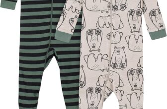 Gerber Baby Boys 2-Pack Footed Pajamas