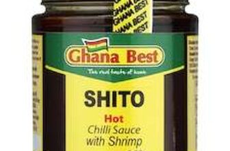 Ghana Best Shito Hot / Mild Chilli Sauce 160G