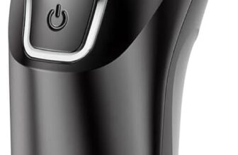 Gifts for Man – Electric Razor Cordless:Wet & Dry Rotary Shaver,4D Flexible Floating Head,Waterproof Pop up Trimmer & Precision Blades,USB Fast Charging Mens Shaver for Sensitive Skin