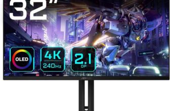 Gigabyte AORUS FO32U2P 31.5 QD-OLED Flat Gaming Monitor – 3840 x 2160(UHD), 240Hz, 0.03ms – w/ Voucher