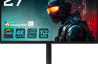 Gigabyte MO27U2 OLED 4K UHD Gaming Monitor – 3840 x 2160, 240Hz, 0.03ms w/ Voucher