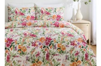 Gigi Floral Cotton Blend Duvet Cover Set
