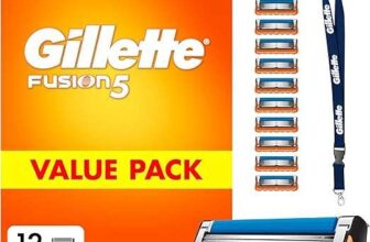 Gillette Fusion5 Mens Razor – 12 Blades