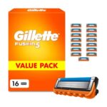 Gillette Fusion5 Razor Blades Men, Pack of 16