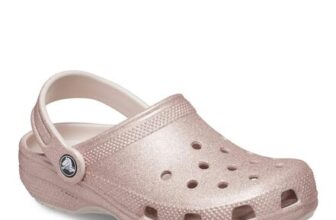 Girls Crocs Toddler Classic Glitter Clog – Infant Size 4