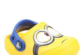 Girls Crocs Toddler Fun Lab Minions Clog – Infant Size 4
