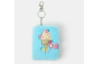 Girls Ice Cream Notebook Bag Charm