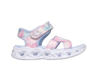 Girls S-Lights: Heart Lights Sandal – Heart Beam
